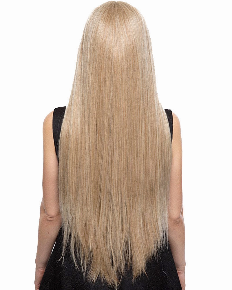 Lace Front Yaki Premium Long Blonde Wig