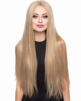 Lace Front Yaki Premium Long Blonde Wig