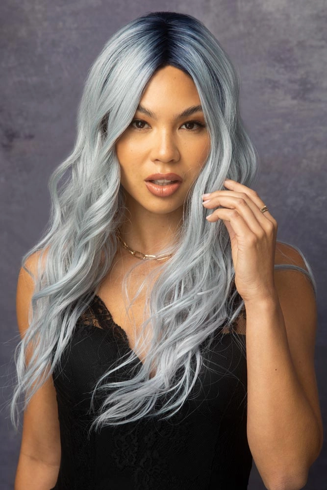 Lavish Wavez <br>Synthetic Lace Front with Lace Part Wig