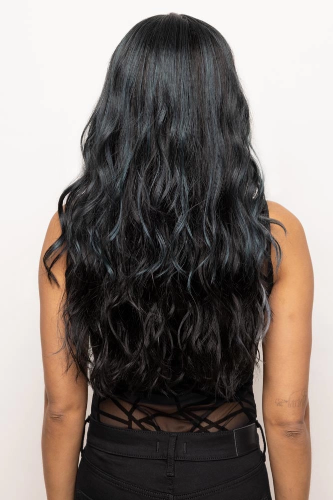 Lavish Wavez <br>Synthetic Lace Front with Lace Part Wig