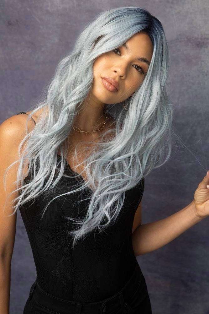 Lavish Wavez <br>Synthetic Lace Front with Lace Part Wig