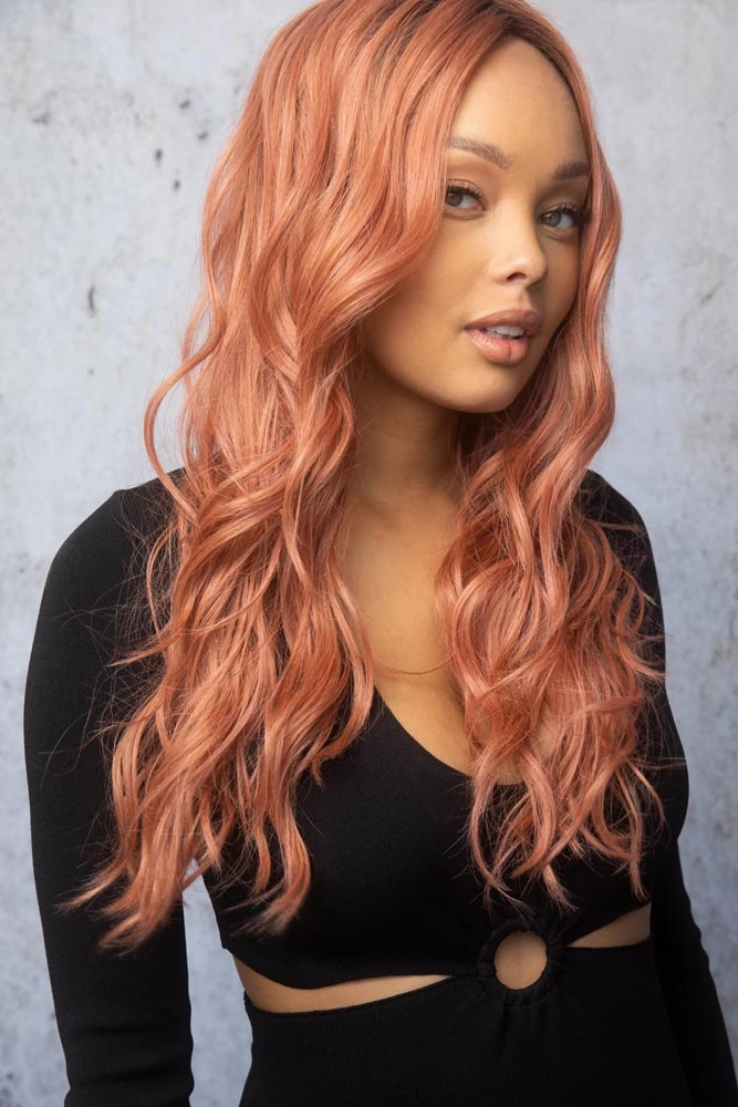 Lavish Wavez <br>Synthetic Lace Front with Lace Part Wig