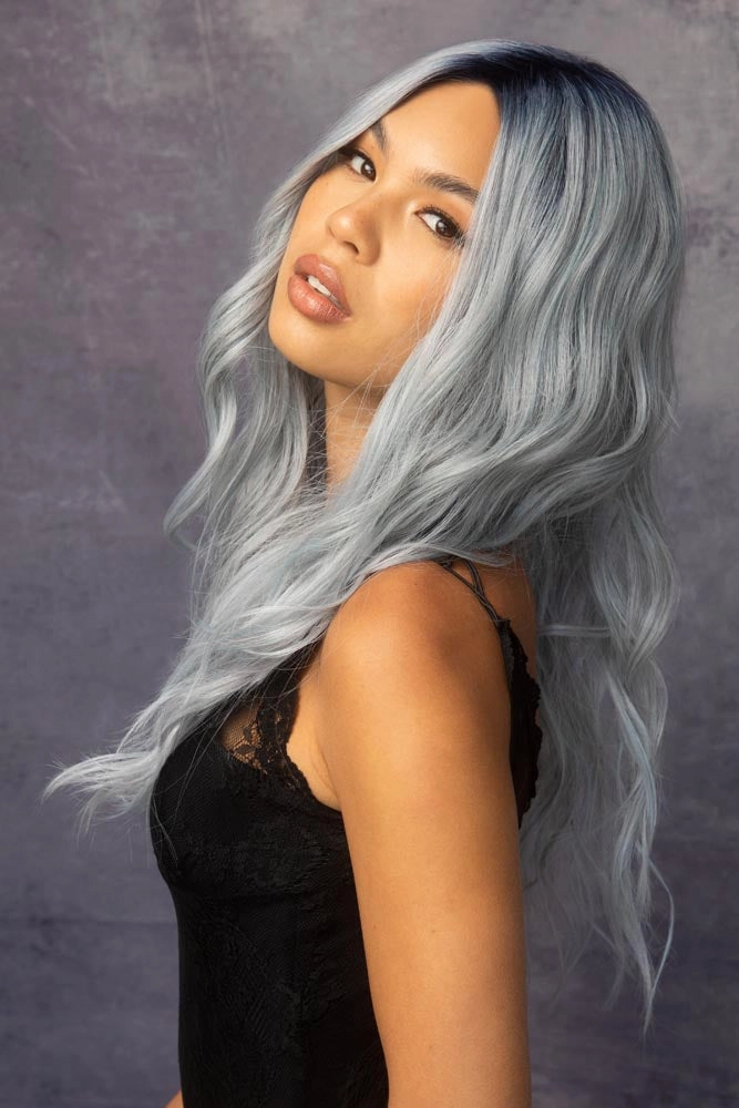 Lavish Wavez <br>Synthetic Lace Front with Lace Part Wig