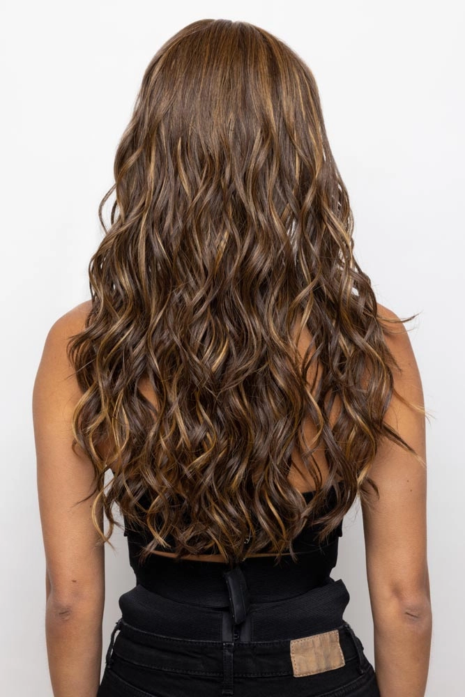 Lavish Wavez <br>Synthetic Lace Front with Lace Part Wig
