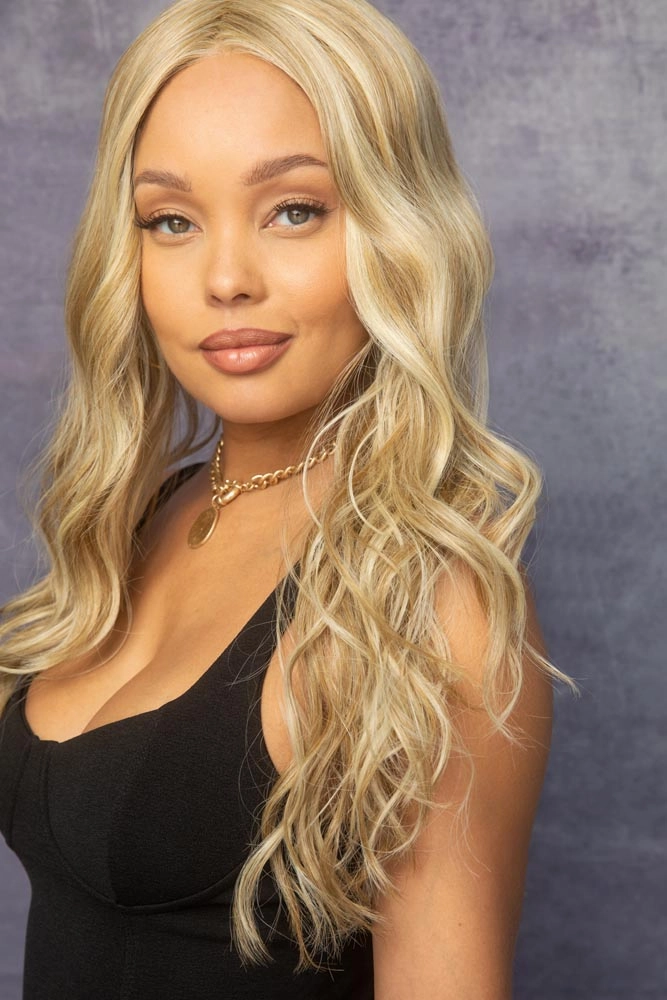 Lavish Wavez <br>Synthetic Lace Front with Lace Part Wig
