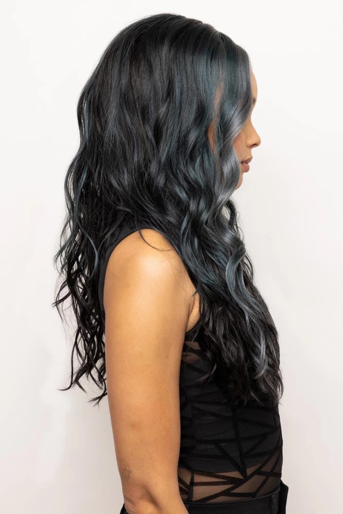 Lavish Wavez <br>Synthetic Lace Front with Lace Part Wig
