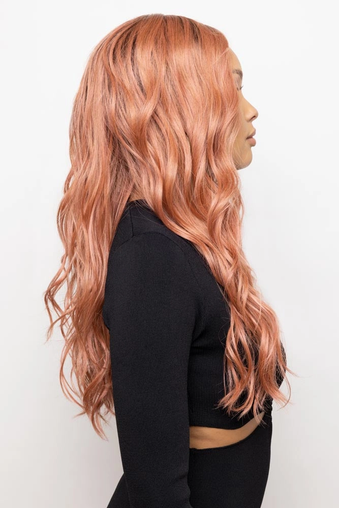 Lavish Wavez <br>Synthetic Lace Front with Lace Part Wig