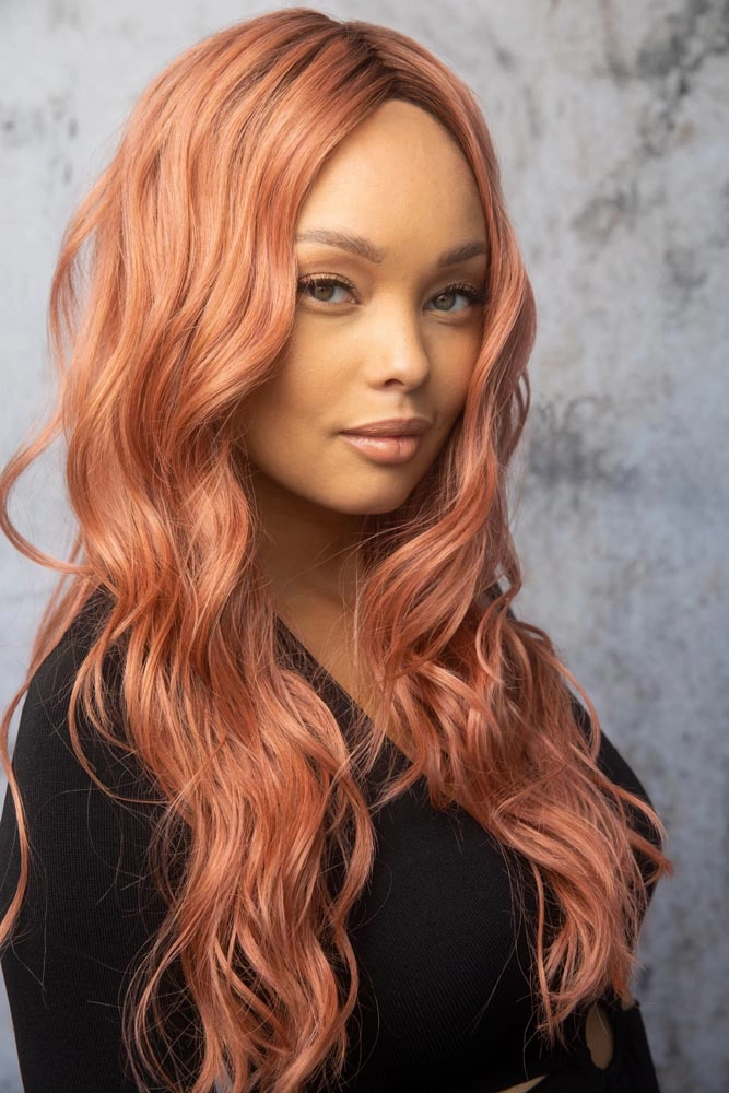 Lavish Wavez <br>Synthetic Lace Front with Lace Part Wig