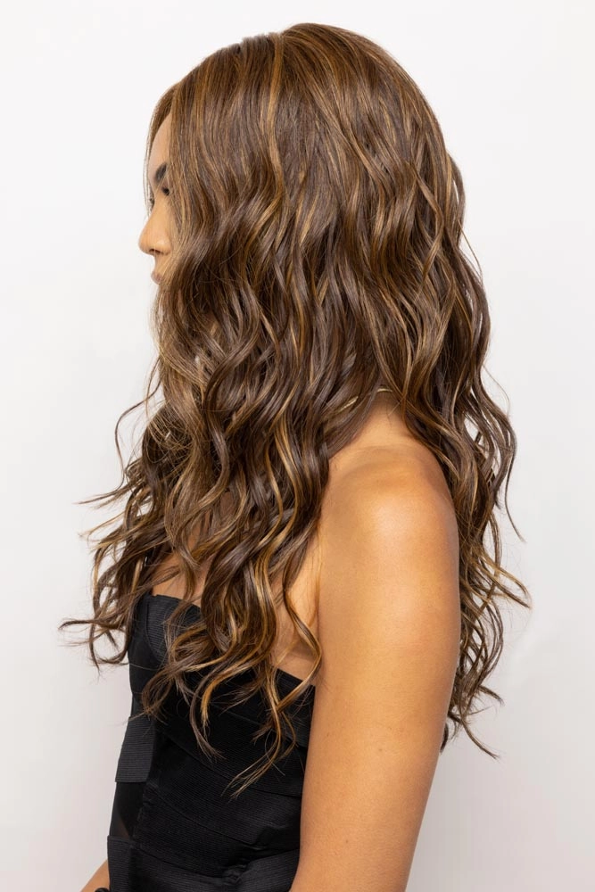Lavish Wavez <br>Synthetic Lace Front with Lace Part Wig