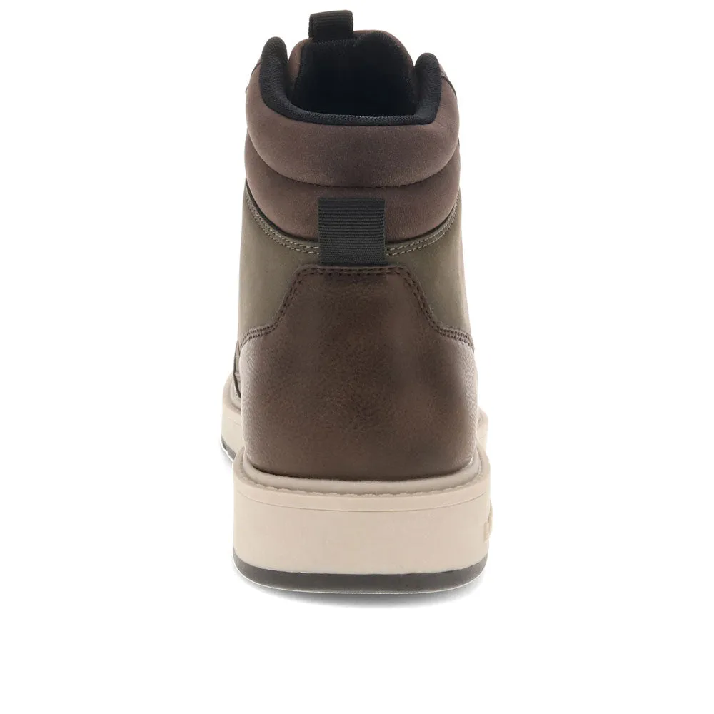 Levi's Mens Venture Synthetic Leather and Suede Rugged Casual Sneaker Boot