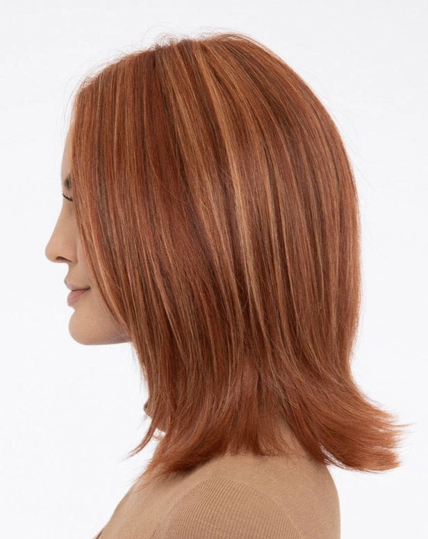 Lisa Wig by Envy | Human Hair/Heat Friendly Synthetic Blend Hair | Average Cap