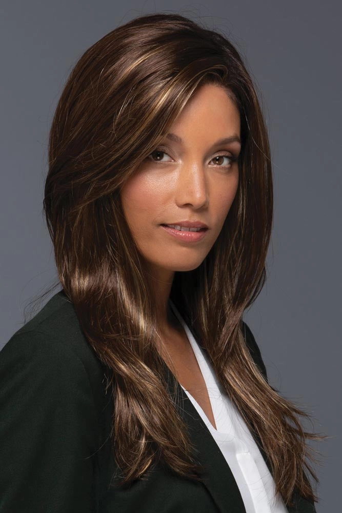 Locklan <br>Synthetic Mono Top with Lace Front Wig