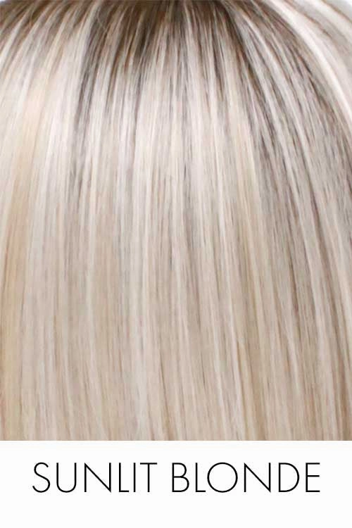 Locklan <br>Synthetic Mono Top with Lace Front Wig