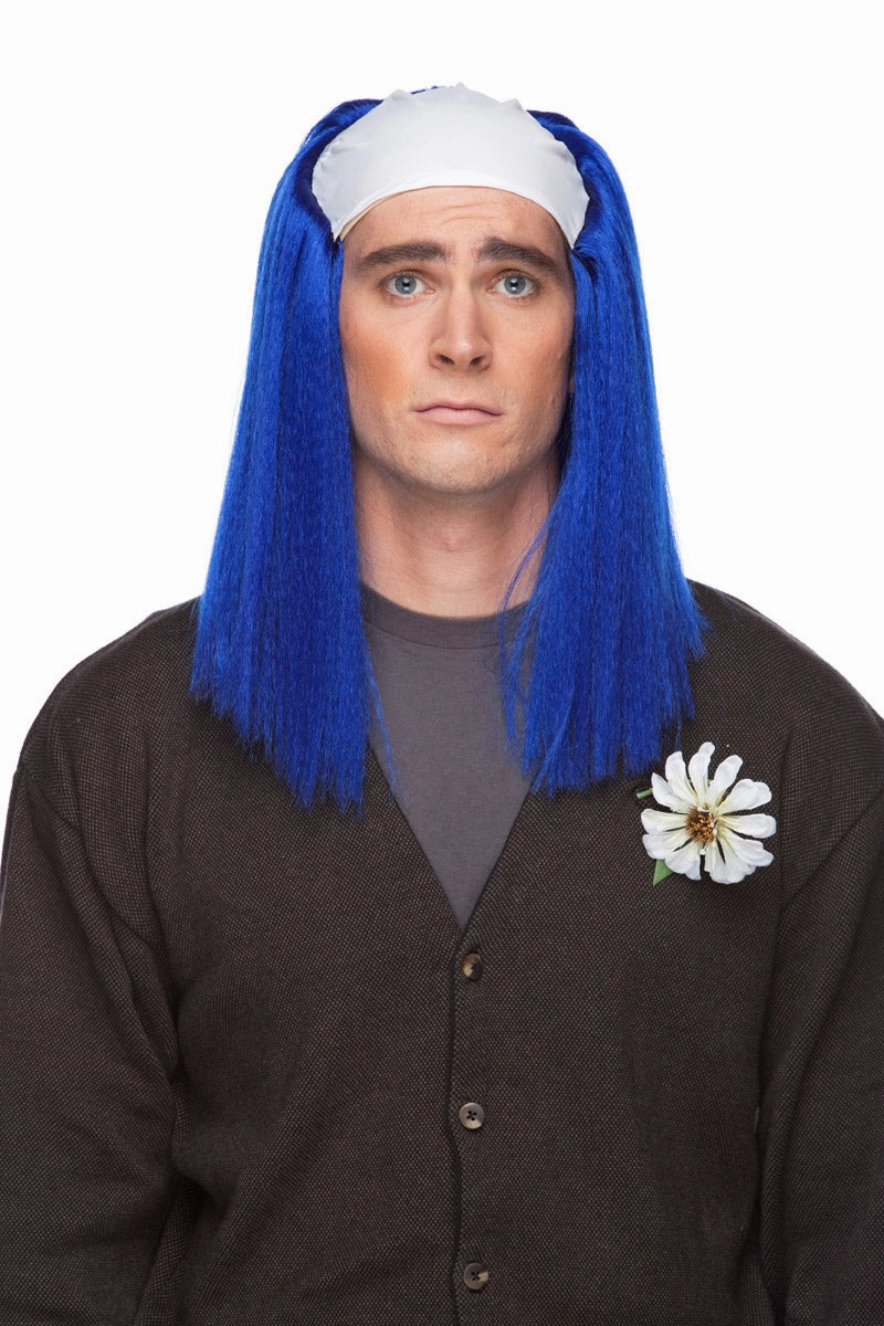 Long Bald Clown <br>Synthetic Wig