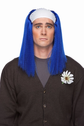 Long Bald Clown <br>Synthetic Wig