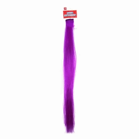 Long Straight Hair Extension - Purple