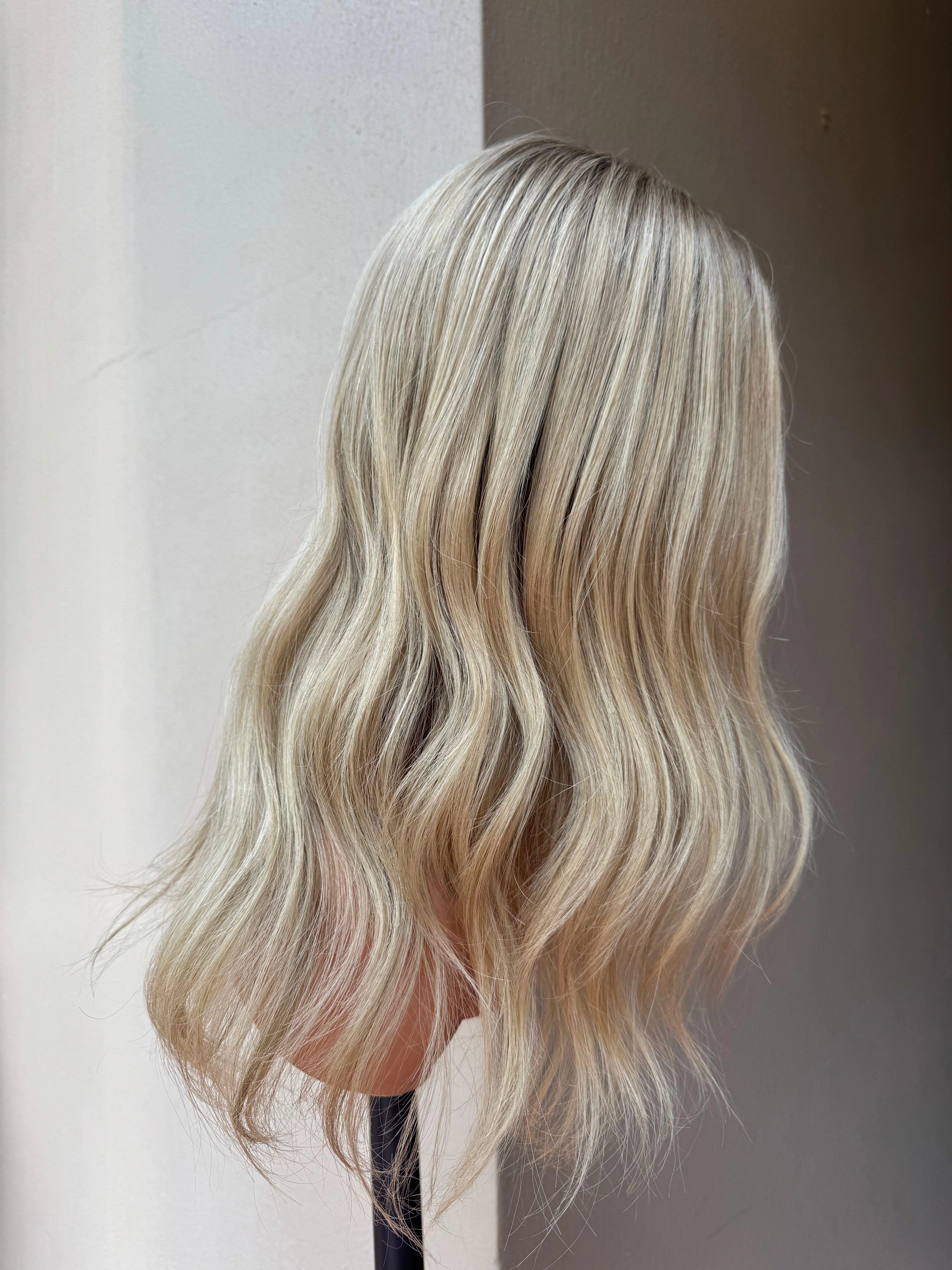 LUCIA Lived In Blonde Human Hair Lace Front Wig