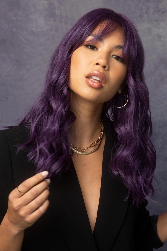 Lush Wavez <br>Synthetic Lace Front with Lace Part Wig