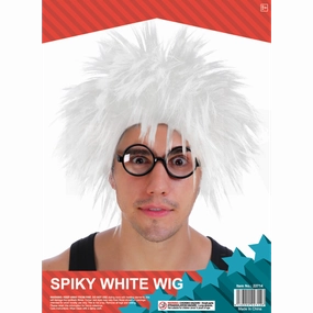 Mad Spiky Scientist Wig