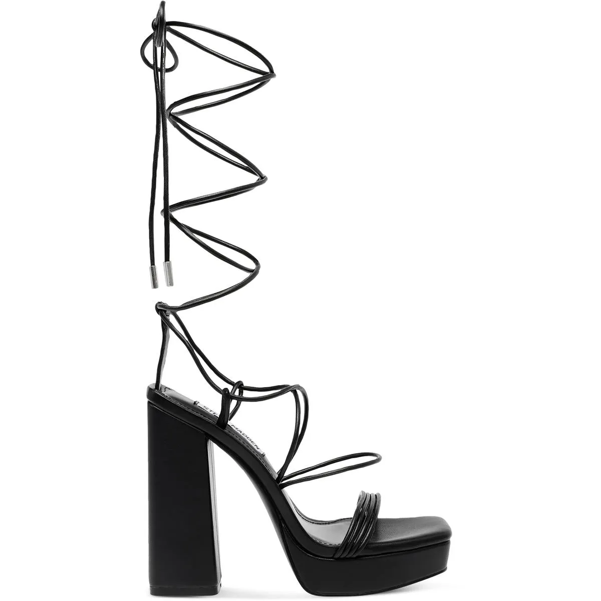 Manzie Womens Platform Casual Block Heel