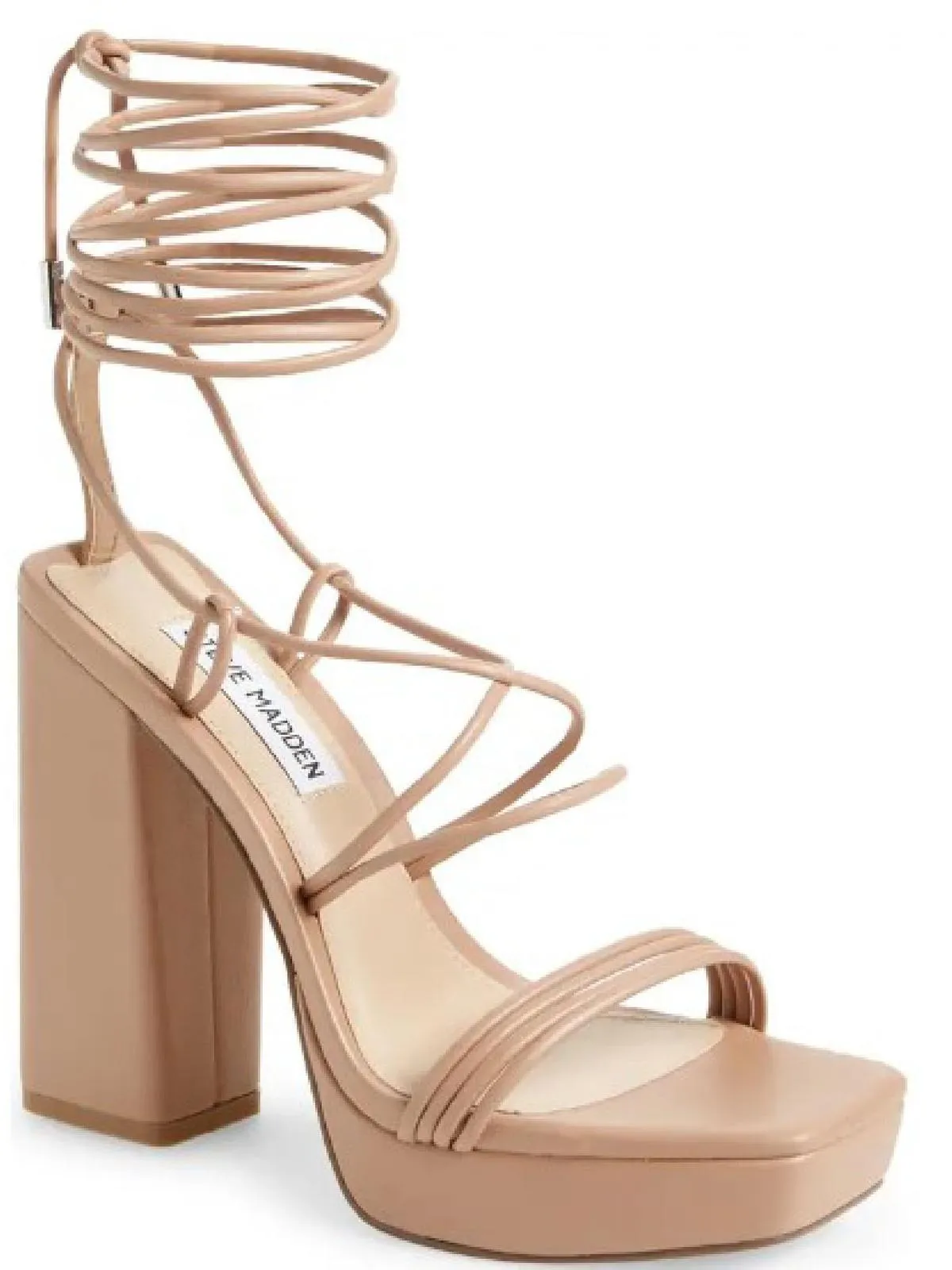 Manzie Womens Platform Casual Block Heel
