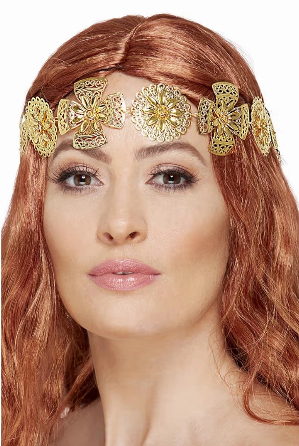 Medieval Princess Gold Headband