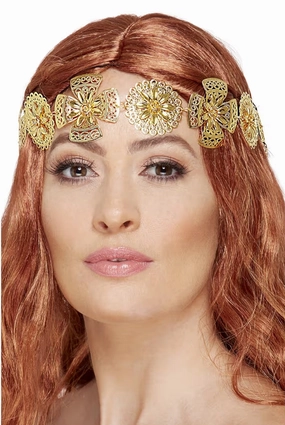 Medieval Princess Gold Headband