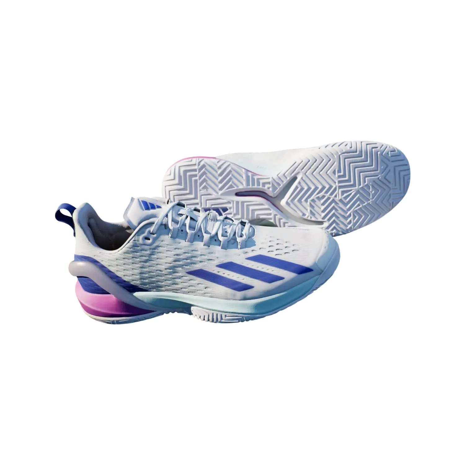 Men's Adizero Cybersonic In White/black/solar Red