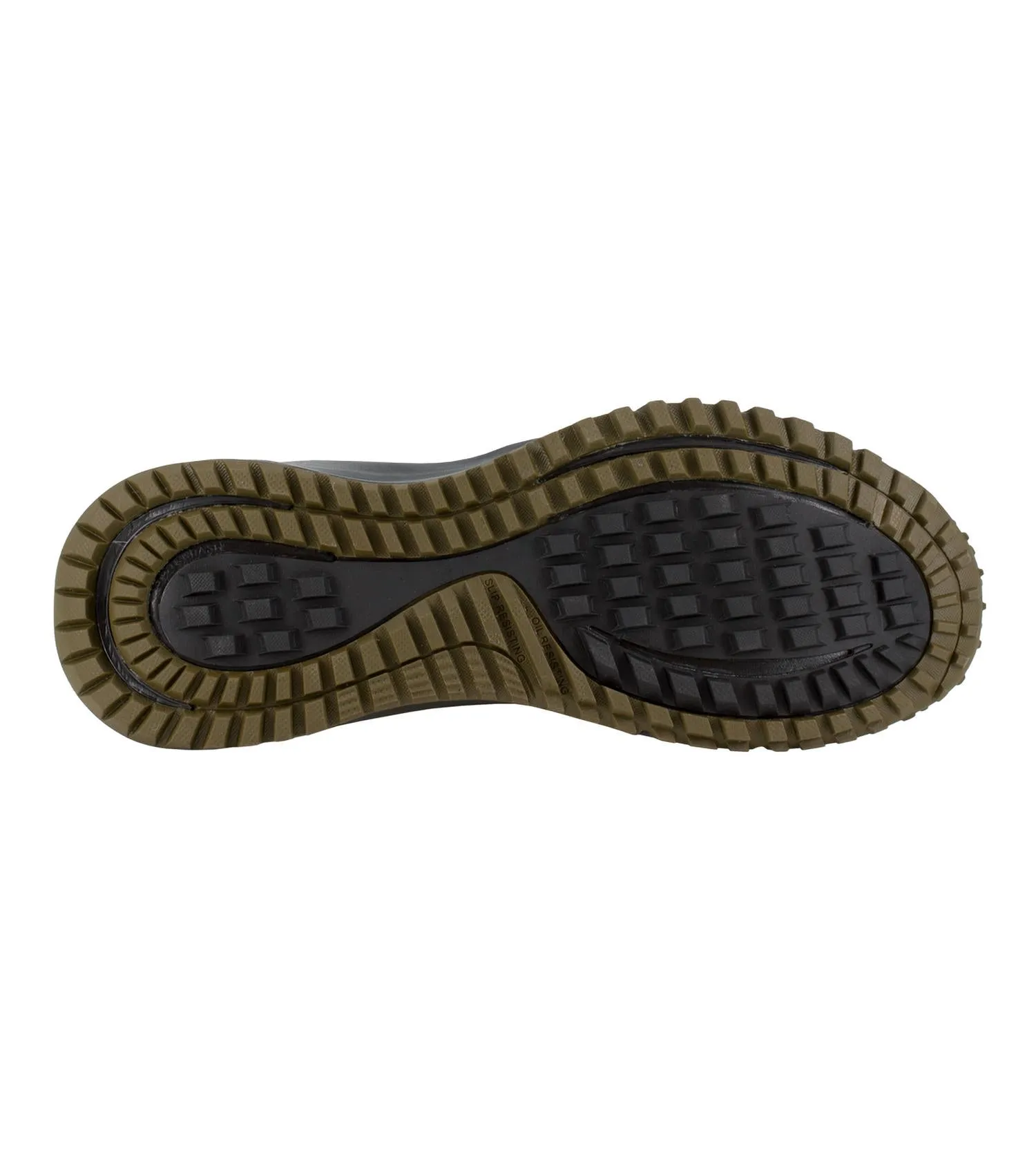 Men's All Terrain Work Trail Running Work Shoe - Wide Width In Sage/black
