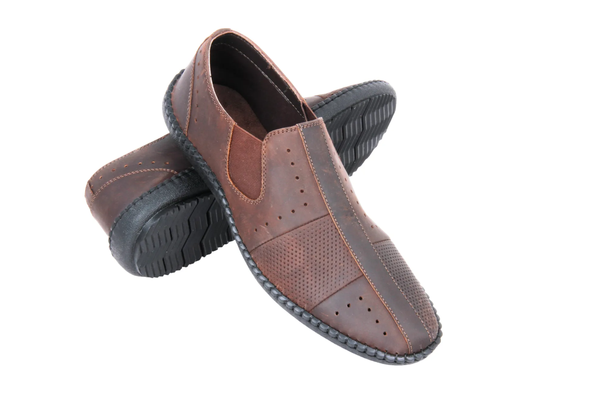 Mens Casual Leather Shoe 45858