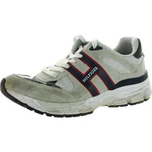 Mens Cushioned Footbed Manmade Running & Training Shoes