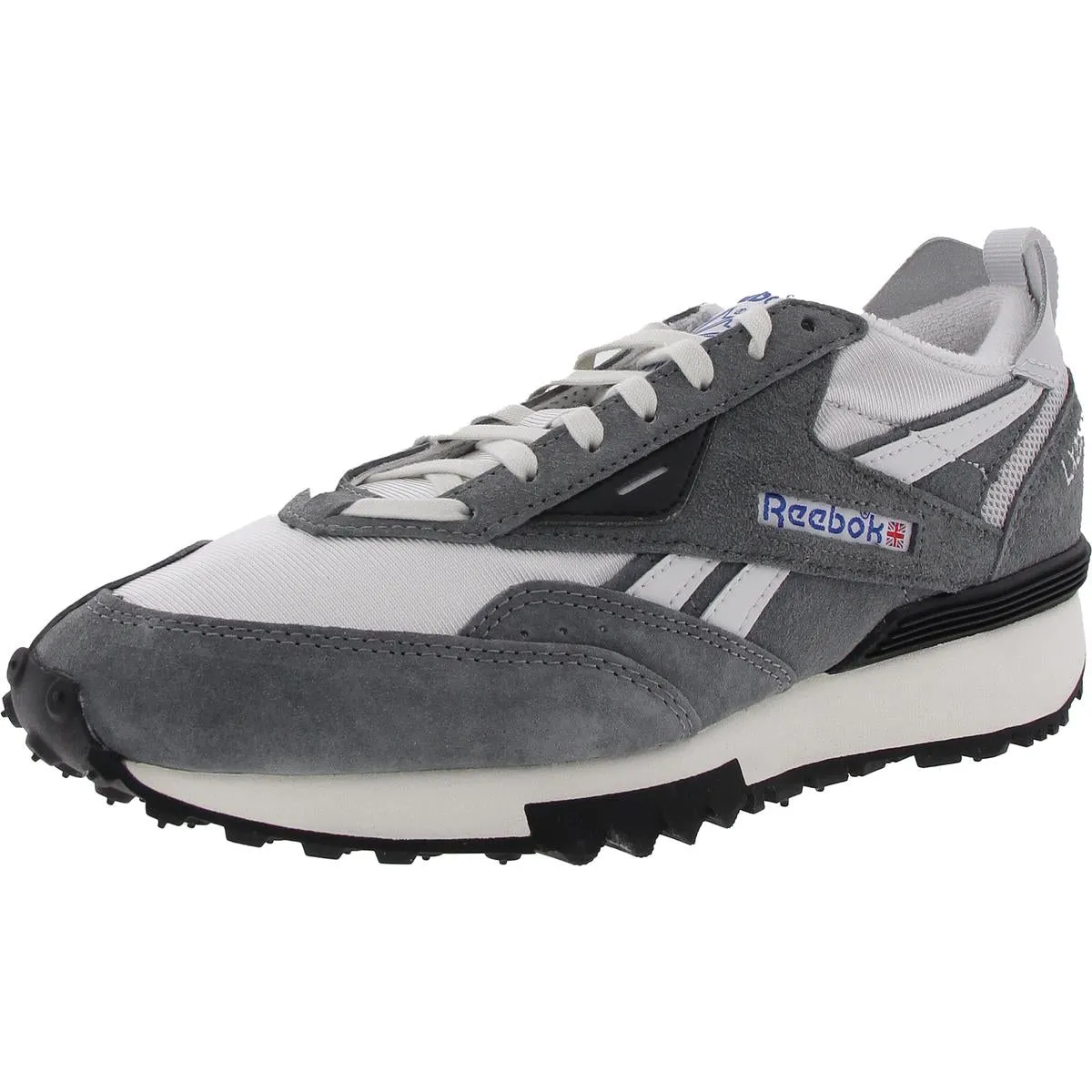 Mens Lace-Up Suede Running & Training Shoes