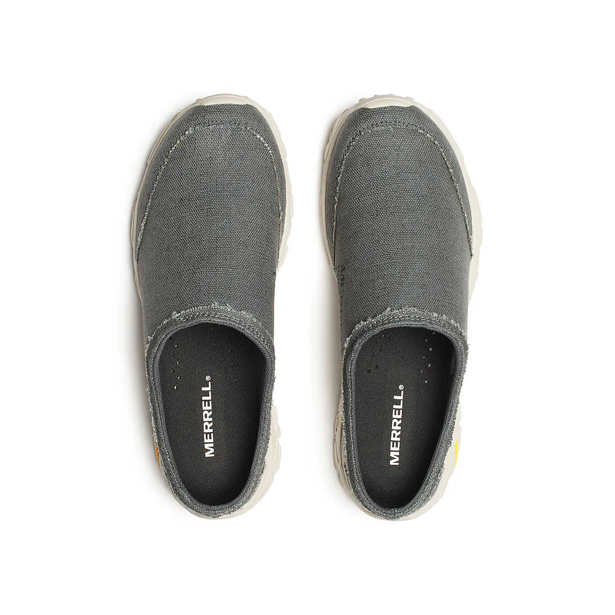Merrell Men's Moab 2 Slide Canvas 1TRL Clog in Alloy