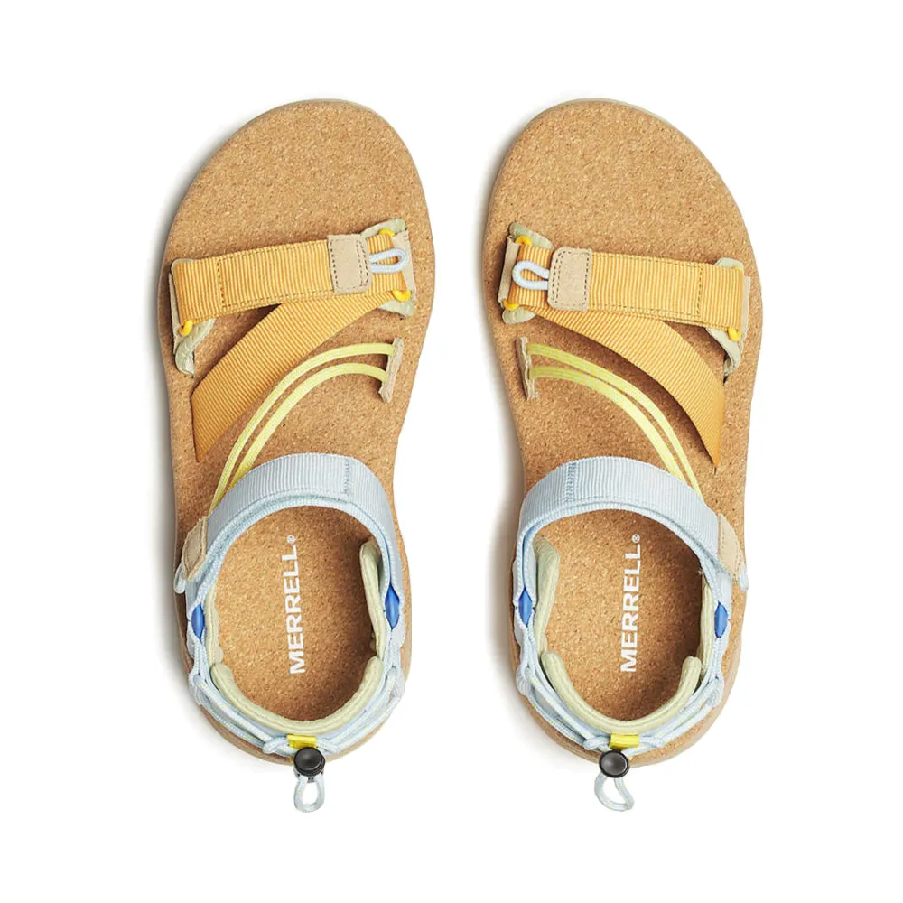Merrell Women's Speed Fusion Sport RMX Sandal in Ice Blue/Hoodoo