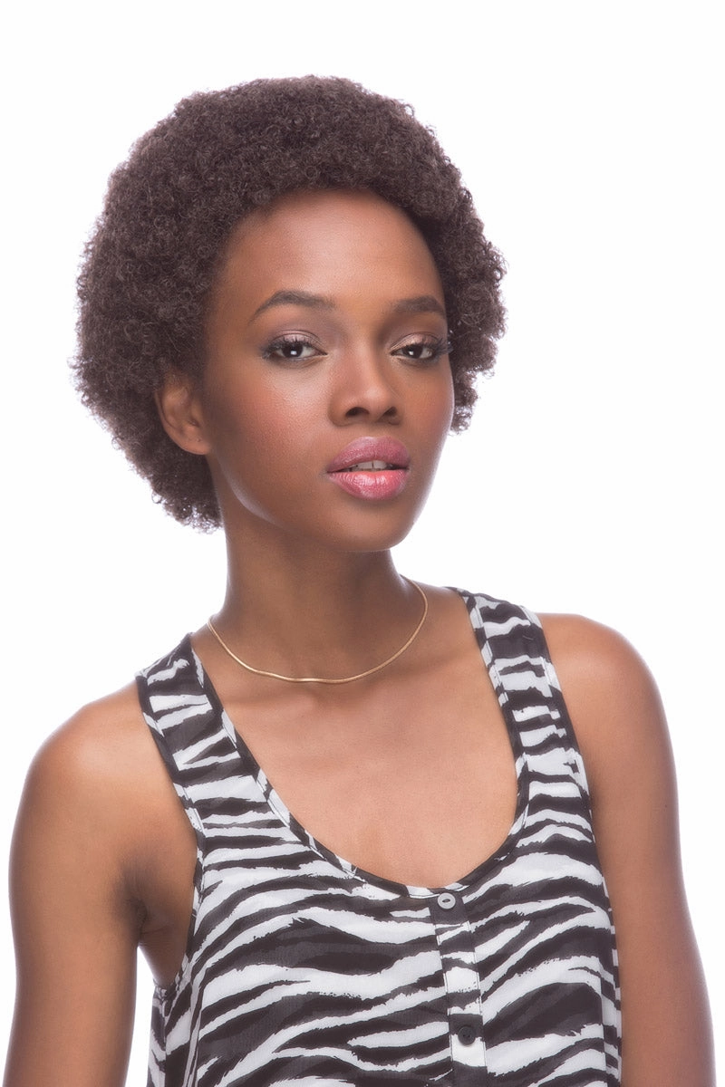 Mini Afro <br>Synthetic Wig