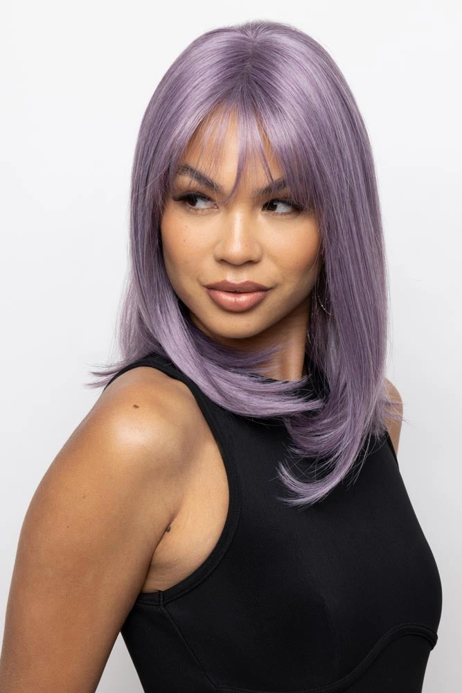 Mod Sleek <br>Synthetic Lace Front with Lace Part Wig