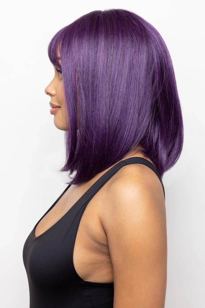 Mod Sleek <br>Synthetic Lace Front with Lace Part Wig