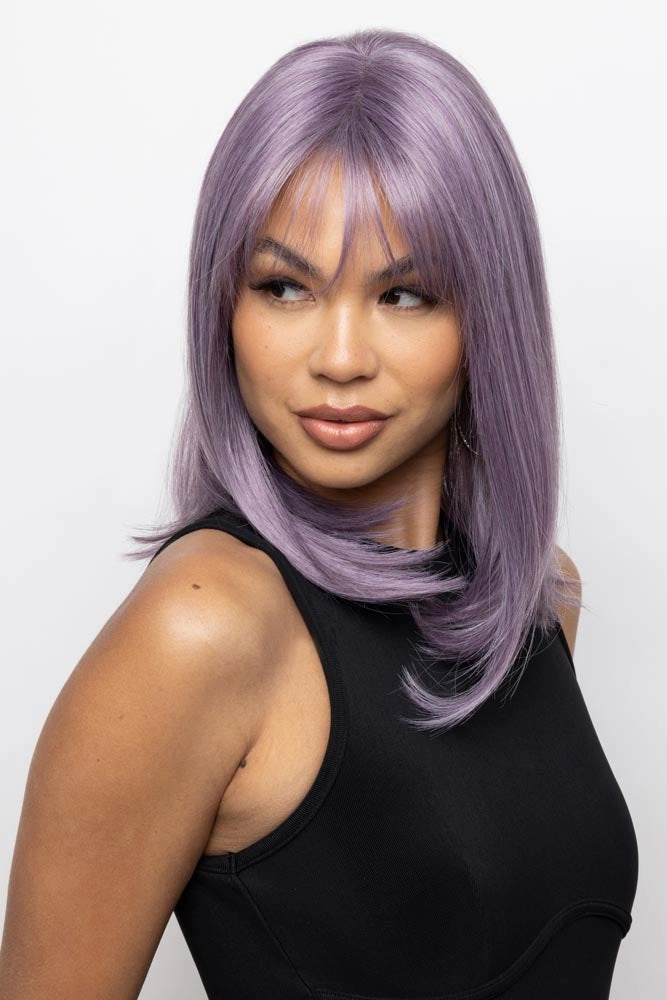 Mod Sleek <br>Synthetic Lace Front with Lace Part Wig