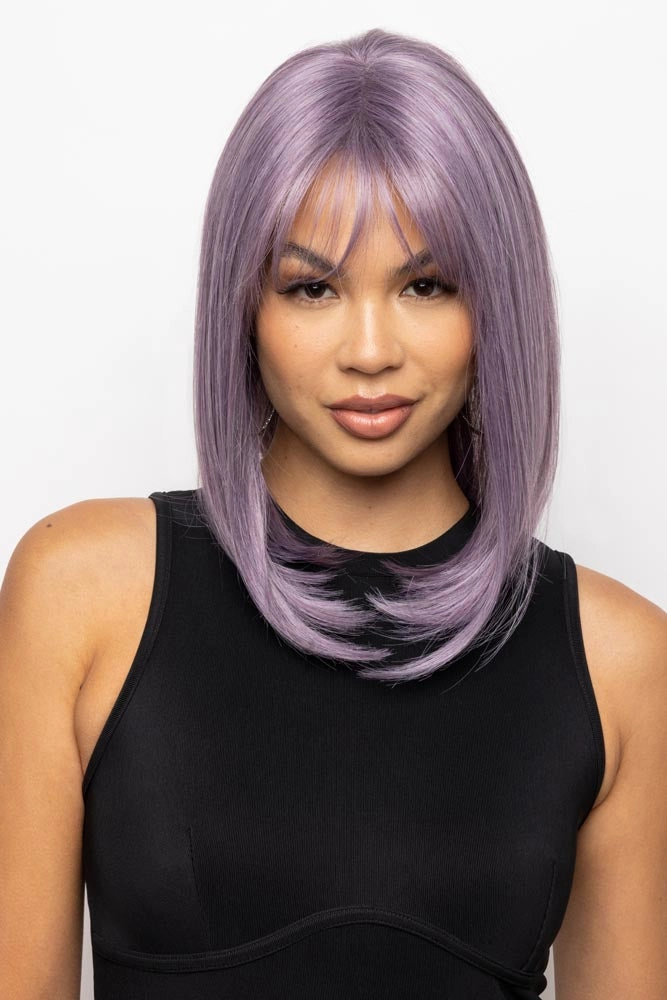 Mod Sleek <br>Synthetic Lace Front with Lace Part Wig