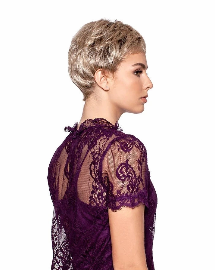 Monica Petite BA535 Wig by WigPro | Synthetic Hair | Petite Cap