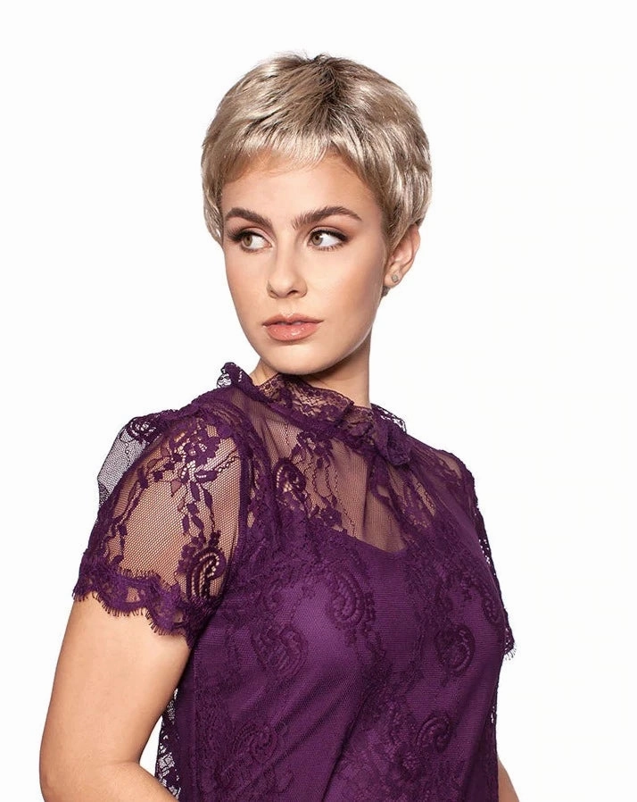 Monica Petite BA535 Wig by WigPro | Synthetic Hair | Petite Cap