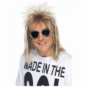 Mullet Wig - Ash Blonde