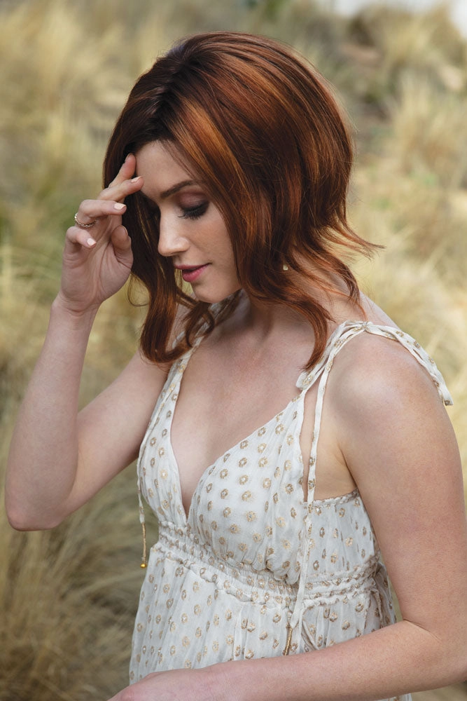 Naya <br>Synthetic Lace Front with Lace Part Wig