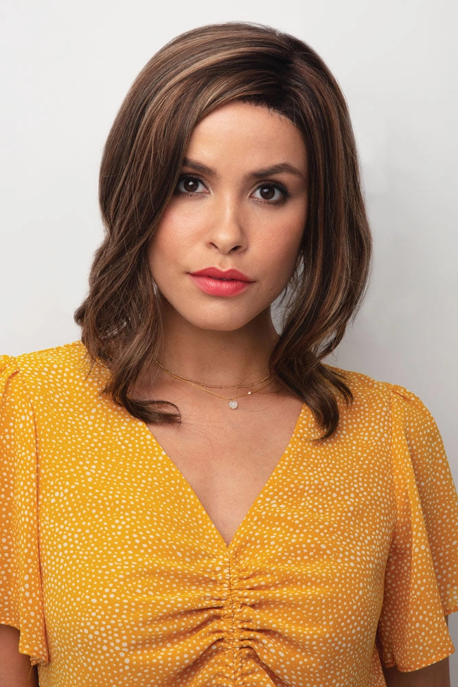 Naya <br>Synthetic Lace Front with Lace Part Wig
