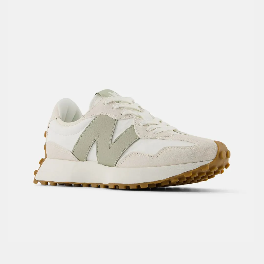 New Balance 327 Linen Sea Salt & Olivine