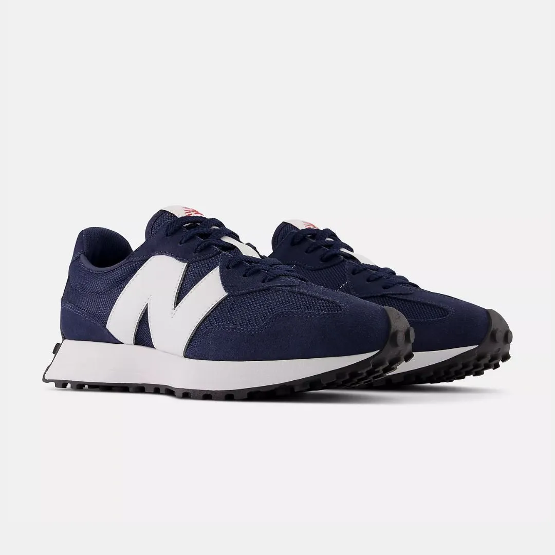 New Balance 327 Natural Indigo & White