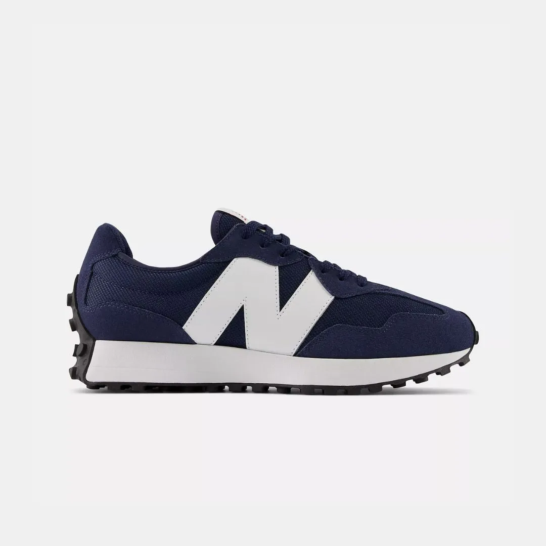 New Balance 327 Natural Indigo & White