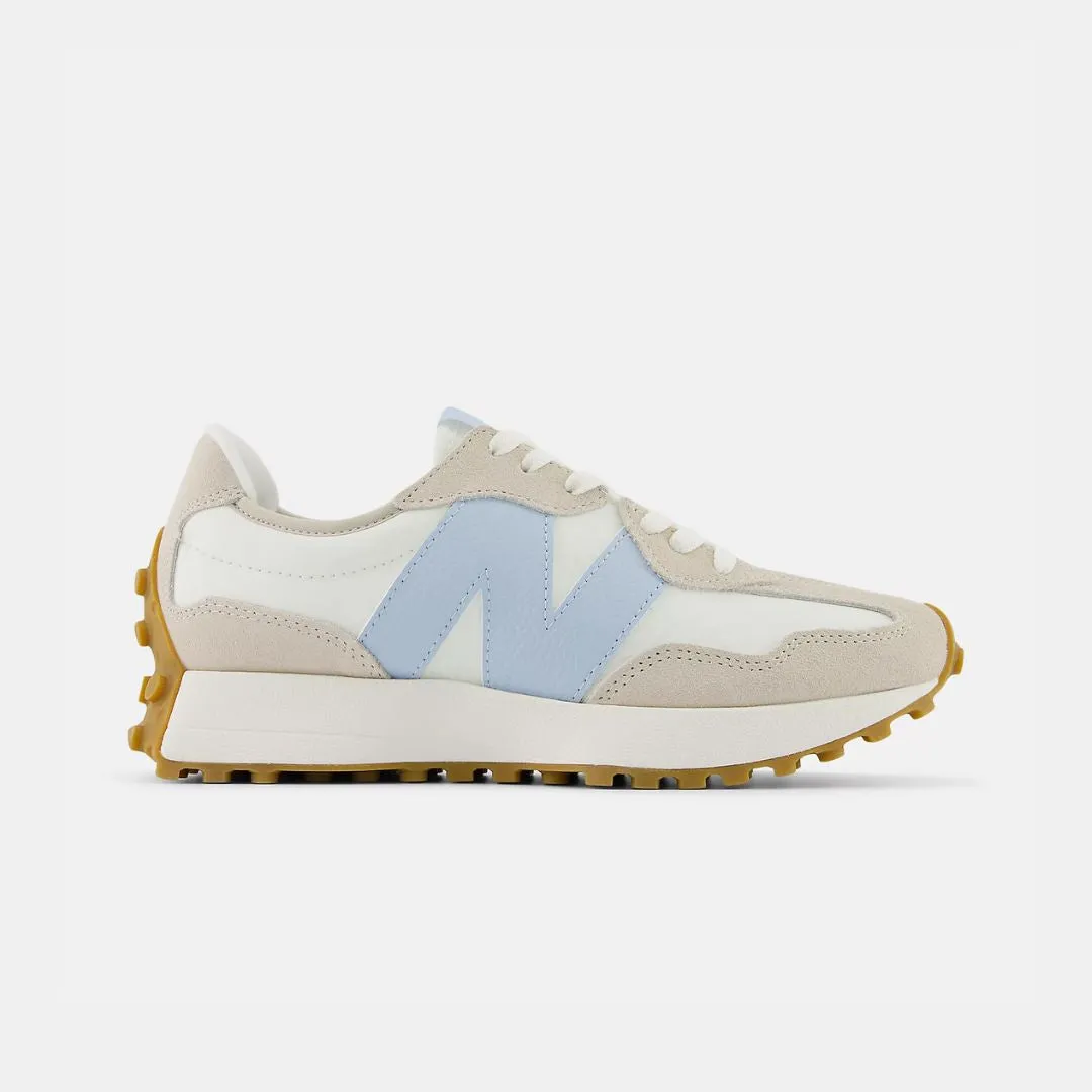 New Balance 327 Timberwolf Sea Salt & Light Chrome Blue