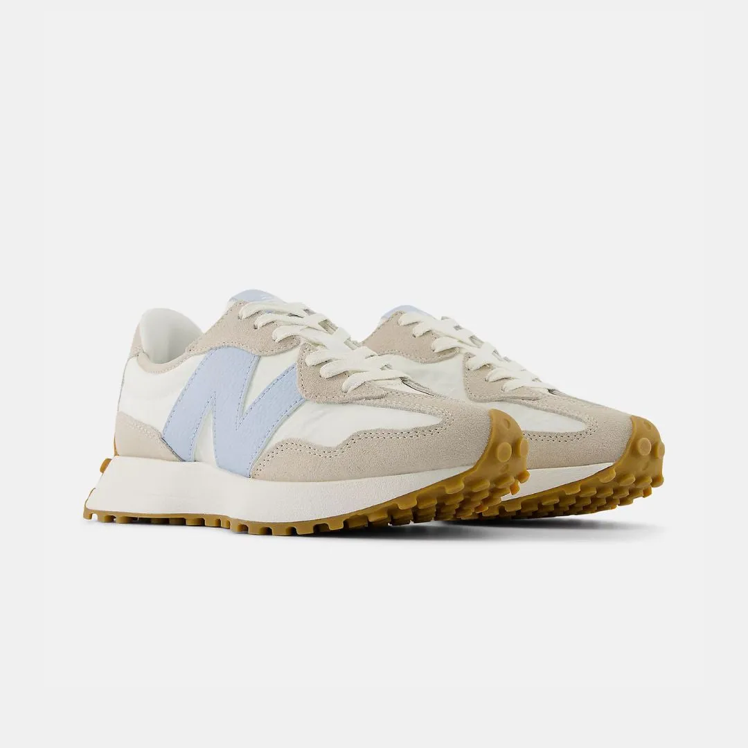 New Balance 327 Timberwolf Sea Salt & Light Chrome Blue
