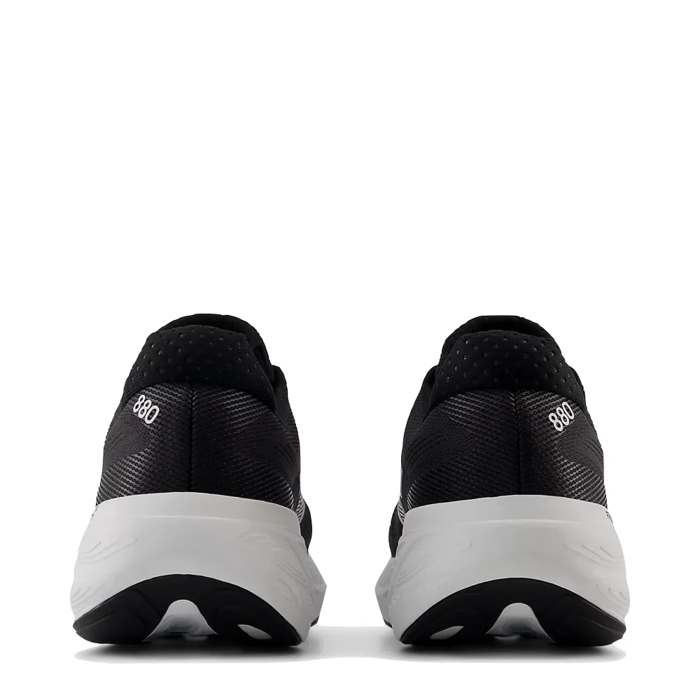 New Balance Men's Fresh Foam X 880v15 in Black with White and Reflection